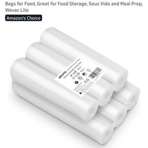 White Vacuum Sealer Bags for Food Storage